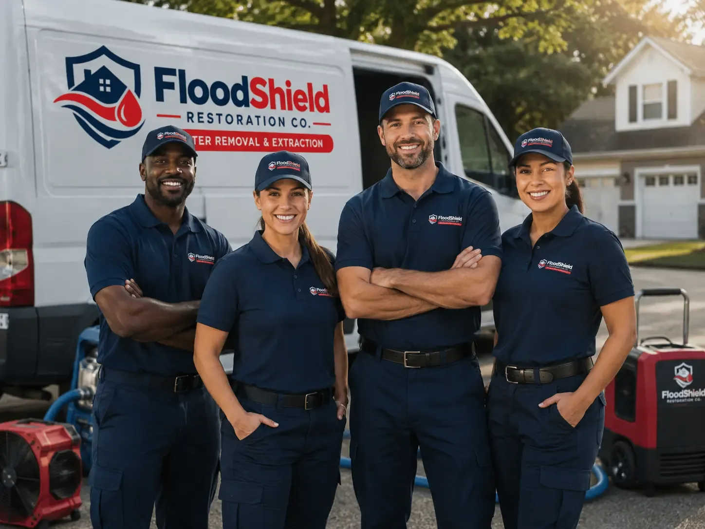 Flood Damage Restoration company in Leesburg, TX
